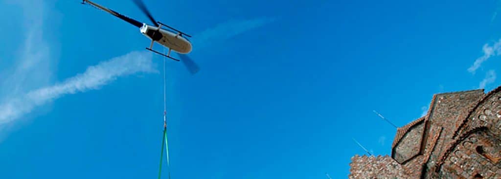 Carga externa en helicóptero